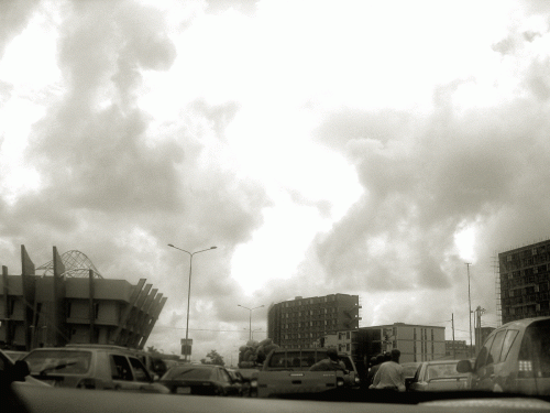 On the move....great clouds, Lagos